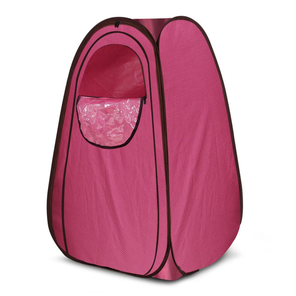 Kawachi Portable Steam Cabin for Steam Sauna Therapy for Slimming and Beauty (Steam Generator not provided) (i88-Pink)