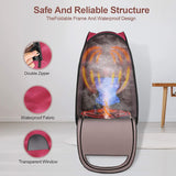Kawachi Portable Steam Cabin for Steam Sauna Therapy for Slimming and Beauty (Steam Generator not provided) (i88-Pink)