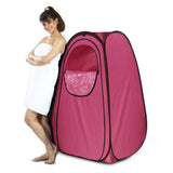 Kawachi Portable Steam Cabin for Steam Sauna Therapy for Slimming and Beauty (Steam Generator not provided) (i88-Pink)
