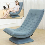 Kawachi Folding Swivel Nirvana Moon Chair Leisure Lounge Sofa 360 Degree Rotation Adjustable Recliner Bedroom Chair-KAWY-4