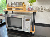Kawachi Bedside Table Sofa Side End Table Kitchen Stand Book Shelf Display Rack Beige KW78