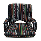 Kawachi 6-Position Adjustable Floor Chair for Yoga and Meditation Folding Lazy Sofa Chair with Armrests, Adults Gaming Chairs for Living Room, Bedroom Chair- KAWY-2