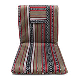Kawachi Floor Chair with 6-Position Adjustable Back Support Chair Ideal for Yoga, Meditation, Gaming, and Relaxation for Living Room, Bedroom KAWY-5