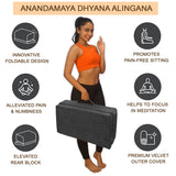 Kawachi Yoga Meditation Floor Chair Seat Cushion Pillow, High-Density Foam Yoga Block -KW115