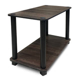 Kawachi Bedside Table Sofa Side End Table Kitchen Stand Book Shelf Display Rack  KW78 Brown