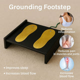 Kawachi Zero Volt Foot Rest – Grounding Footrest for Under Desk | Anti-Fatigue Support for Back & Knee Pain Relief | Improves Posture, Comfort & Sleep | Ergonomic Design for Home & Office-KW129