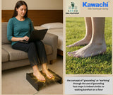 Kawachi Zero Volt Foot Rest – Grounding Footrest for Under Desk | Anti-Fatigue Support for Back & Knee Pain Relief | Improves Posture, Comfort & Sleep | Ergonomic Design for Home & Office-KW129