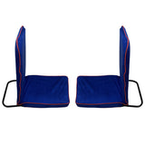 Kawachi Portable Relaxing Meditation Chair Folding Back Support Yoga Chair Study, Reading Floor Chair Pack Of 2