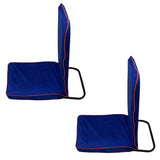 Kawachi Portable Relaxing Meditation Chair Folding Back Support Yoga Chair Study, Reading Floor Chair Pack Of 2