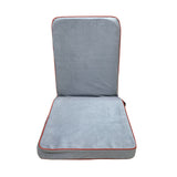 Kawachi Portable Relaxing Meditation Chair Folding Back Support Yoga Chair Study, Reading Floor Chair Pack of 2-kc24