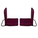 Kawachi Portable Relaxing Meditation Chair Folding Back Support Yoga Chair Study, Reading Floor Chair Pack of 2