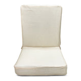 Kawachi Premium Quality Linen Fabric 5-Angle Adjustable Folding Recliner Backrest Floor Chair Ideal for Relaxation, Meditation, Yoga Chair- i116