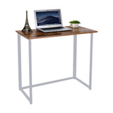 Kawachi Small Folding Writing Study, Laptop, Computer Desk Foldable Home and Office Table Workstation