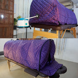 Kawachi Folding Massage Table Cum Folding Steam Bath Chamber for Panchakarma Clinics and Home Care Treatment