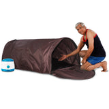 Kawachi Portable Steam Sauna Bath with Sleeping Posture in Ayurvedic Panchkarma Therapy - I-68
