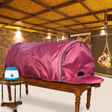 Kawachi Portable Steam Sauna Bath with Sleeping Posture in Ayurvedic Panchkarma Therapy - I-68