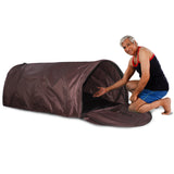 Kawachi Sleeping Posture Portable Steam Cabin for Steam Sauna Bath in Ayurvedic Panchkarma Therapy (without Steam Generator) - I73