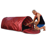 Kawachi Sleeping Posture Portable Steam Cabin for Steam Sauna Bath in Ayurvedic Panchkarma Therapy (without Steam Generator) - I73