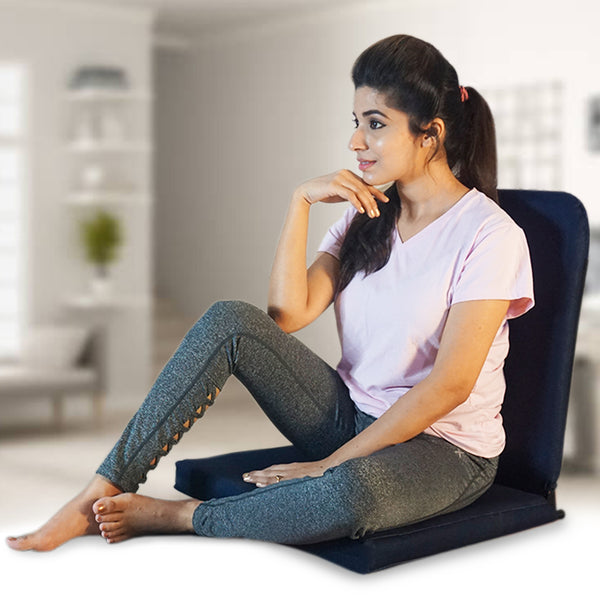 Kawachi Relaxing Meditation and Yoga Chair with Back Support Seat