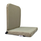 KAWACHI RIGHT ANGLE BACK SUPPORT PORTABLE RELAXING FOLDING YOGA MEDITATION FLOOR CHAIR I83-BEIGE