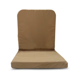 KAWACHI RIGHT ANGLE BACK SUPPORT PORTABLE RELAXING FOLDING YOGA MEDITATION CHAIR - I83-Brown