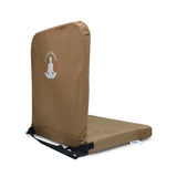 KAWACHI RIGHT ANGLE BACK SUPPORT PORTABLE RELAXING FOLDING YOGA MEDITATION CHAIR - I83-Brown