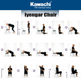 Kawachi Meditation Iyengar Yoga Backless Chair for Yoga I95