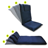 Kawachi Relaxing Meditation and Yoga Chair with Back Support Seat Cushion Floor Chair - K519