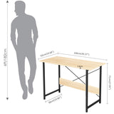 Kawachi Laptop Table Computer Desk for Writing Study for Home & Office Use K555