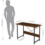 Kawachi Laptop Table Computer Desk for Writing Study for Home & Office Use K555