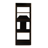 Kawachi Compact Computer Laptop Desk Study Table with 4 Shelves Storage 3 Drawers