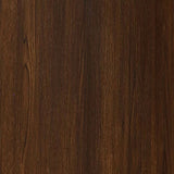Kawachi Fold Down 3 Seater Wall Mounted Folding Breakfast Dining Table Perfect Addition to Kitchen & Dining Room Wenge Black