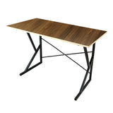 Kawachi Multipurpose Computer Desk Laptop Writing Study Table for Home & Office Use Brown