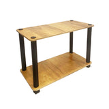 Kawachi Bedside Table Sofa Side End Table Kitchen Stand Book Shelf Display Rack Beige