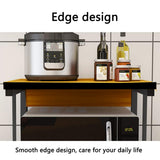 Kawachi 2 Tier Kitchen Counter Shelf Microwave Stand Storage Spice Rack Organiser KW17-Beige