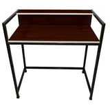 Kawachi Work From Home Computer Laptop Study Table Workstation Desk KW36-Brown