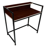 Kawachi Work From Home Computer Laptop Study Table Workstation Desk KW36-Brown