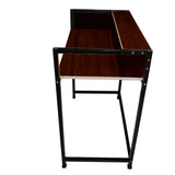 Kawachi Work From Home Computer Laptop Study Table Workstation Desk KW36-Brown