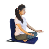 Kawachi Right Angle Back Support Portable Relaxing Folding Yoga Meditation Floor Chair
