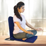 Kawachi Right Angle Back Support Portable Relaxing Folding Yoga Meditation Floor Chair
