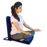 Kawachi Right Angle Back Support Portable Relaxing Folding Yoga Meditation Floor Chair