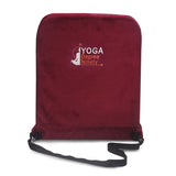 KAWACHI RIGHT ANGLE BACK SUPPORT RELAXING FOLDING YOGA MEDITATION FLOOR CHAIR MAROON I115-V-Maroon