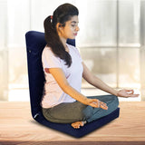 Kawachi Adjustable Back Support Relax Recliner Floor Chair Sofa with Cushion I116