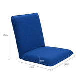 Kawachi Relaxing Meditation and Yoga Chair with Back Support Seat Cushion Floor Chair  - K520
