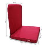 kawachi Right Angle Back Support Portable Relaxing Folding Yoga Meditation Chair