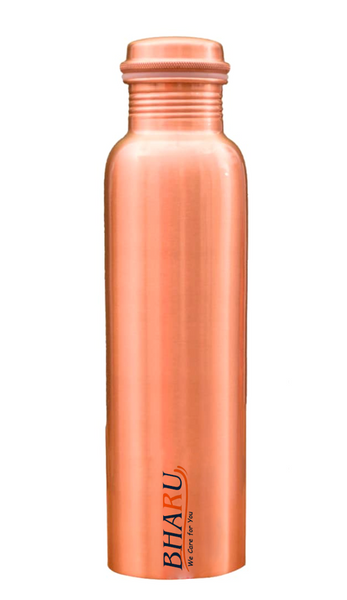 Bharu Plain Copper Bottle 950 ml