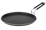 Bharu Nonstick  3Pcs  Cooking Set (Flat Tawa,  Fry pan, SS lid)