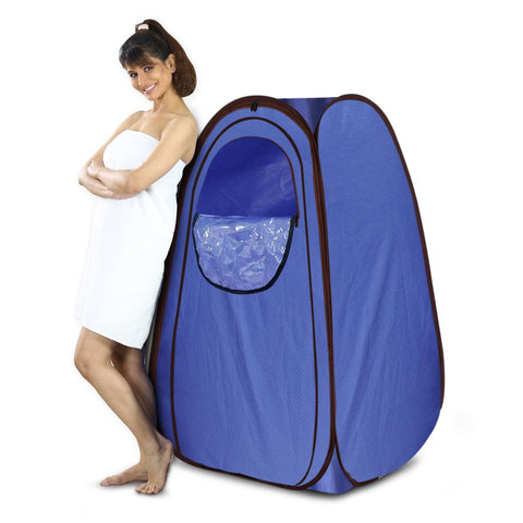 Kawachi Portable Steam Cabin for Steam Sauna Therapy for Slimming and Beauty (Steam Generator not provided) (i88-Light Violet)