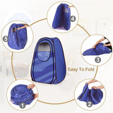 Kawachi Portable Steam Cabin for Steam Sauna Therapy for Slimming and Beauty (Steam Generator not provided) (i88-Light Violet)