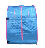 Kawachi Portable Steam Cabin for Steam Sauna Therapy for Slimming and Beauty. (Steam Generator not provided)- i79-Saphire Blue